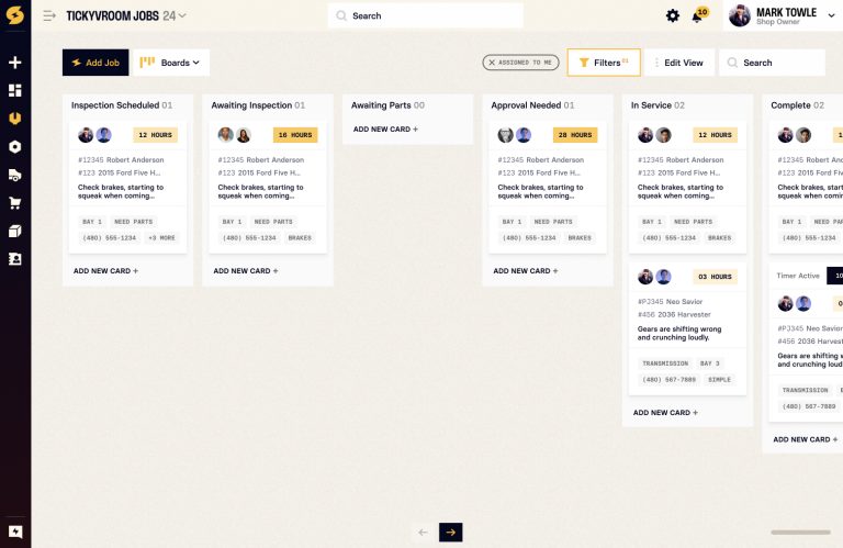 Automotive Shop Management Software - ShopController